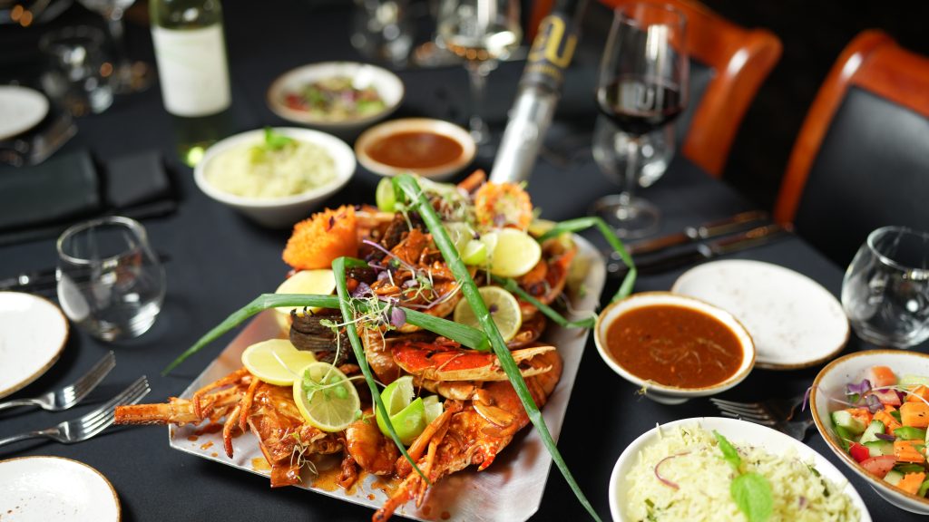 Indian & Sri Lankan flavours sead food